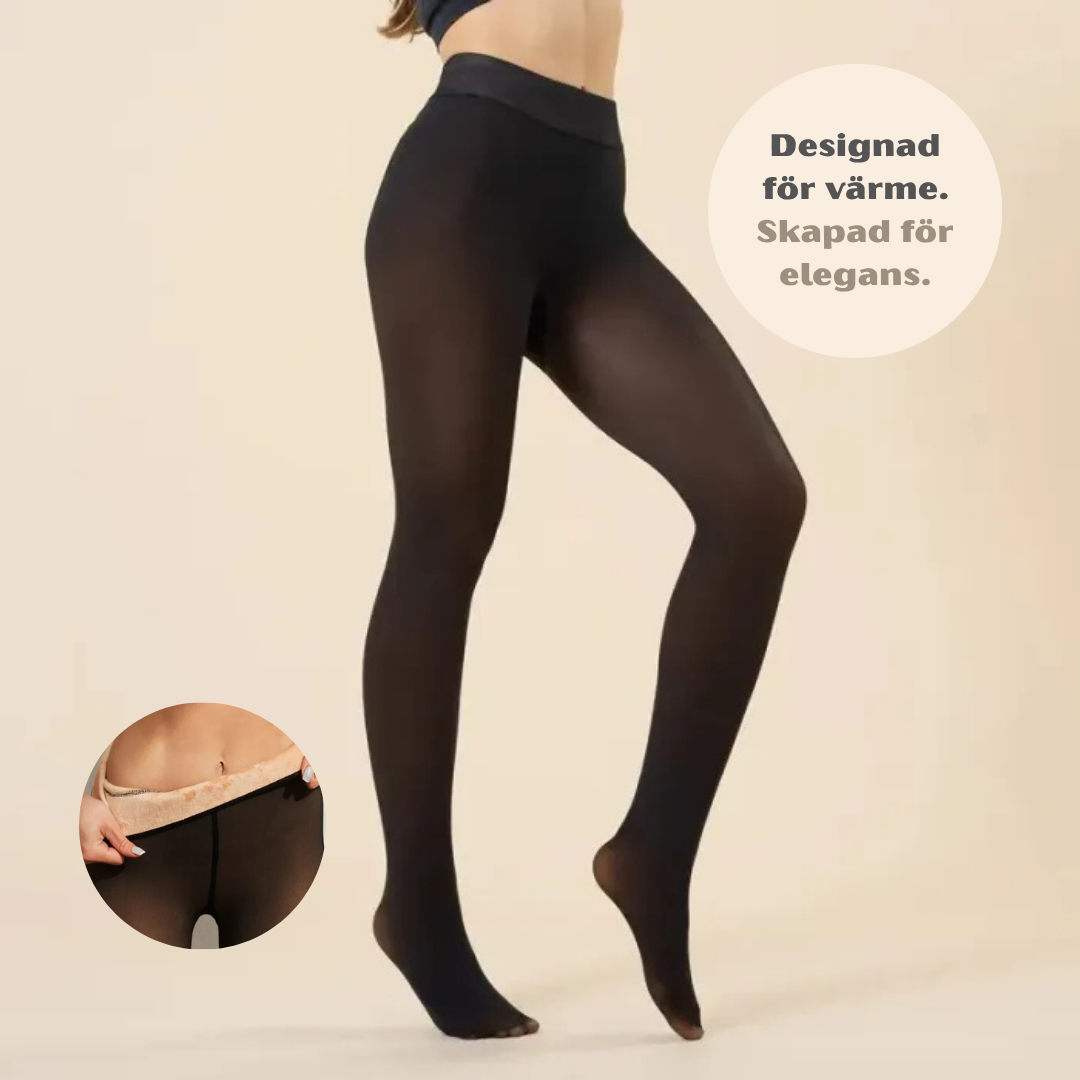Le Vue Strumpbyxa - Elegans & komfort i kjol, med värmen du inte ser!
